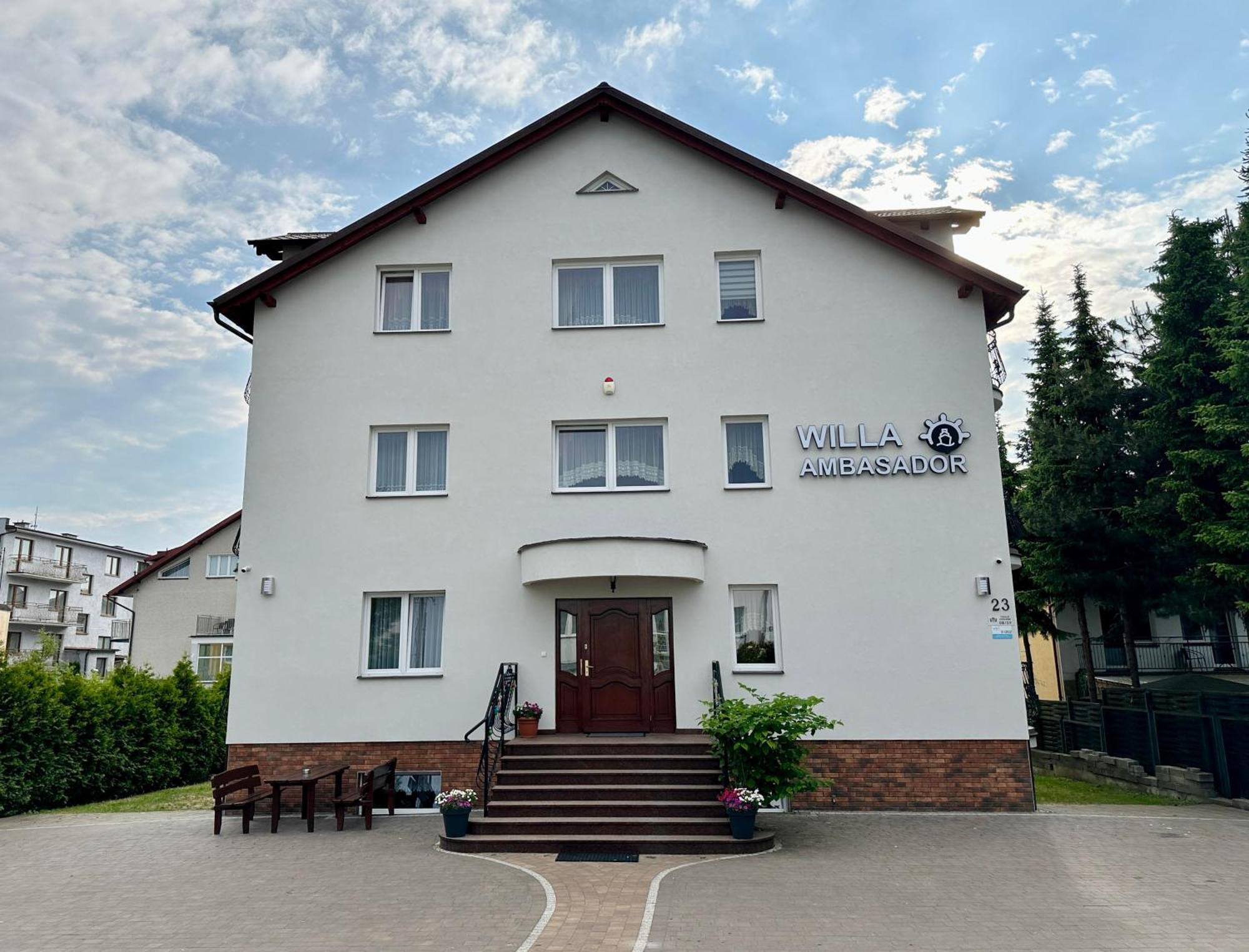 Willa Ambasador Jastrzębia Góra Dış mekan fotoğraf